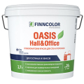 FINNCOLOR OASIS HALL@OFFICE 4 / ФИННКОЛОР ОАЗИС ХОЛЛ@ОФФИС 4 краска для стен и потолков моющаяся