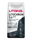 LITOKOL LITOCHROM 1-6 EVO / ЛИТОКОЛ ЛИТОХРОМ ЭВО затирка для швов вн/нар